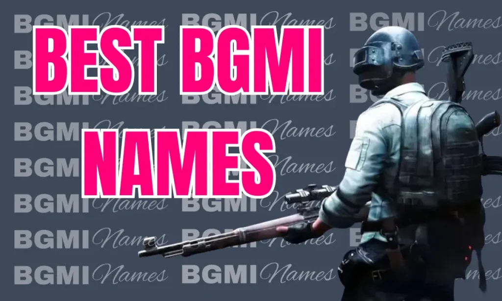 BGMI Best Names