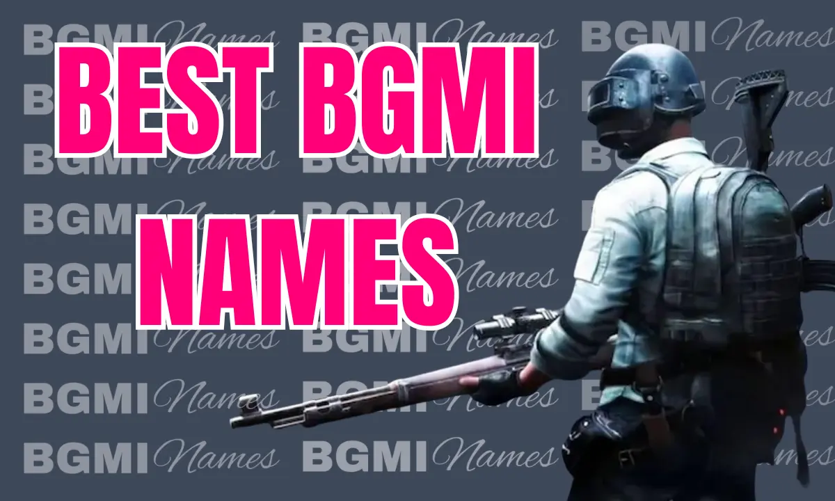 BGMI Best Names
