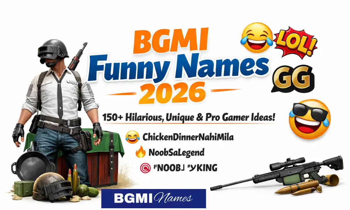 BGMI Funny Names