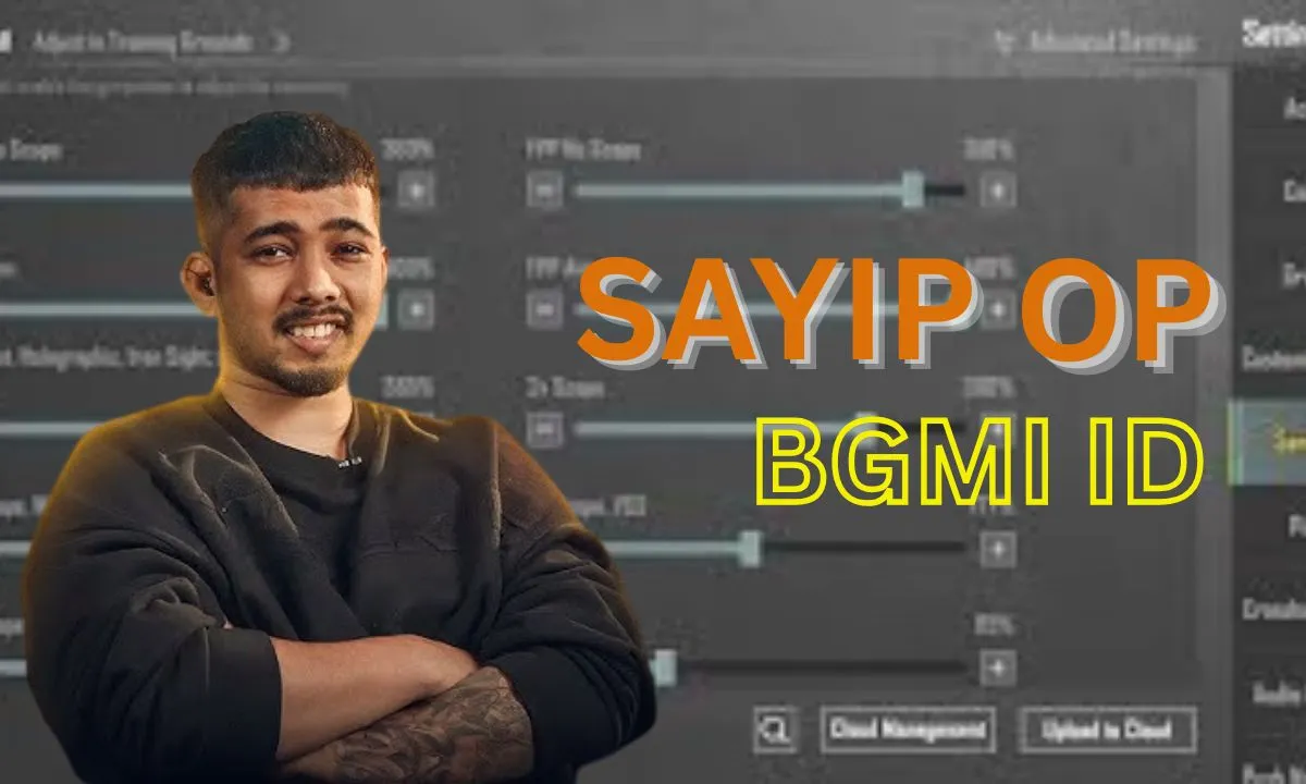 sayip op bgmi id