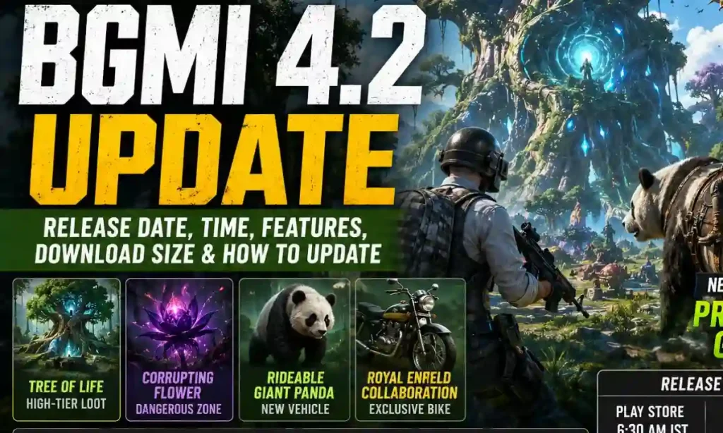 BGMI 4.2 Update Release Date