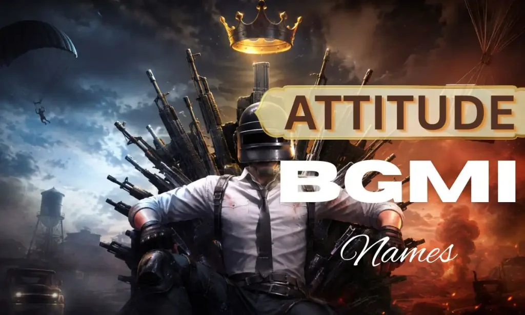 Attitude BGMI Names