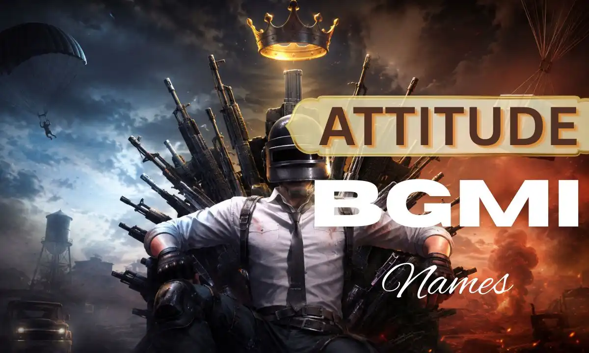 Attitude BGMI Names