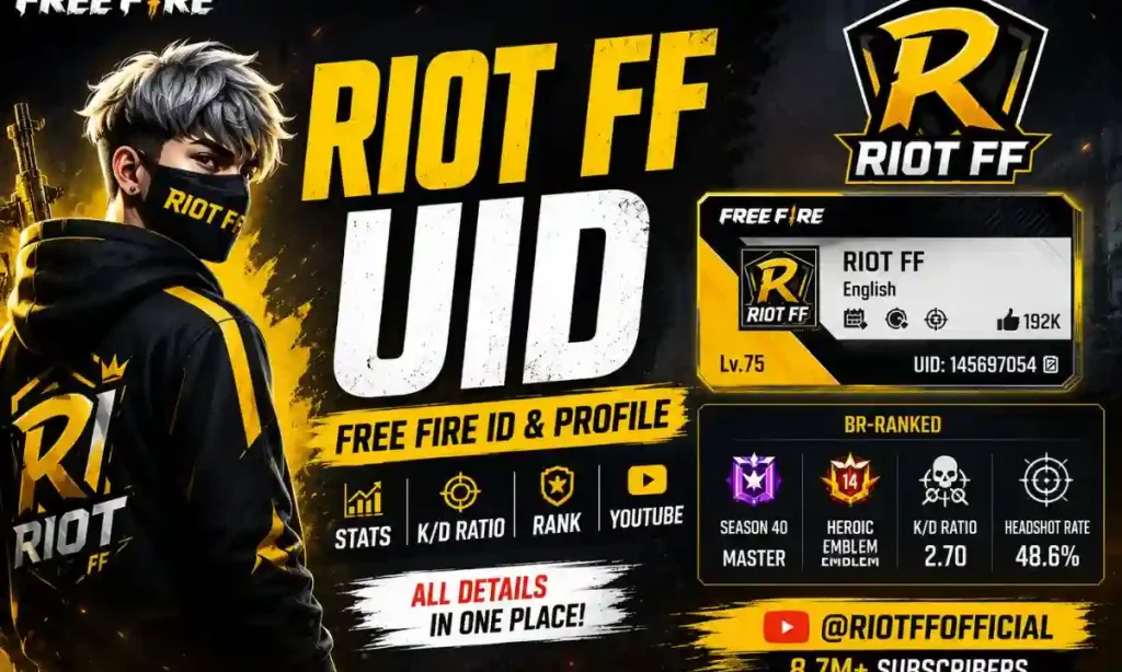 Riot FF UID