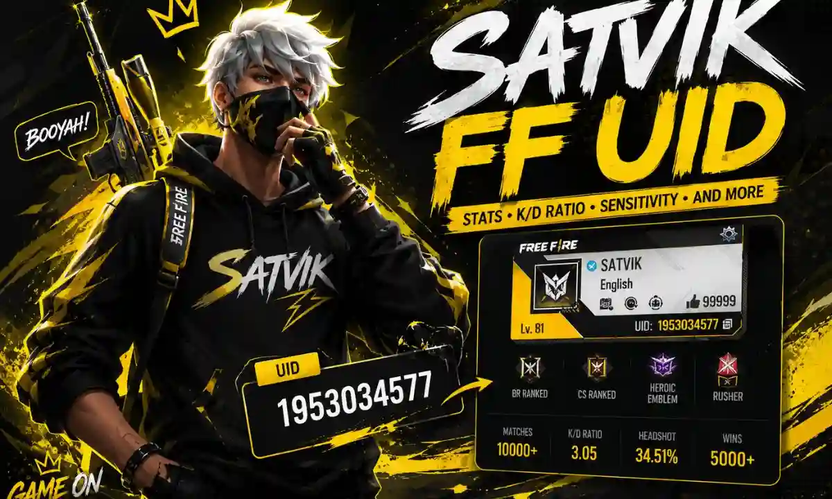 satvik ff uid